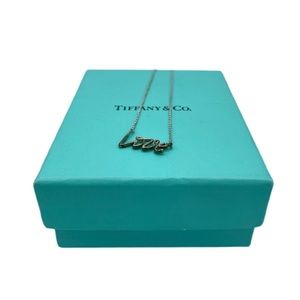Tiffany and Co Love Pendant Necklace